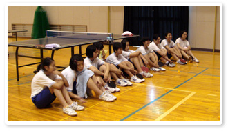 【午前の部】　長野中学校卓球部5