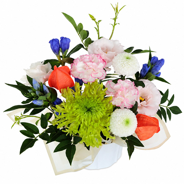 【お盆限定お供え花】アレンジメント 想花